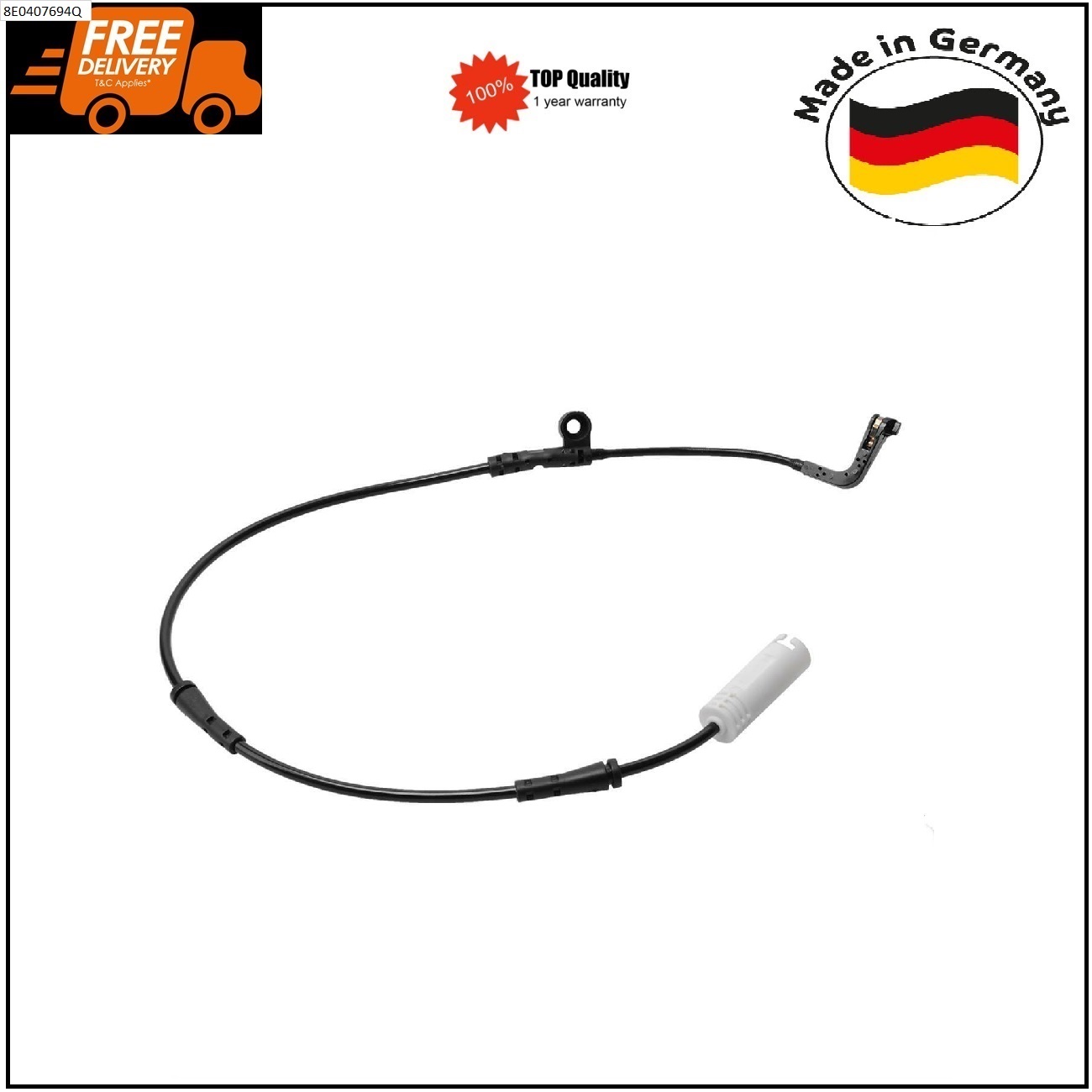 Front Brake Pad Wear Sensor for BMW E60 E63 E64 34352282935 German Made