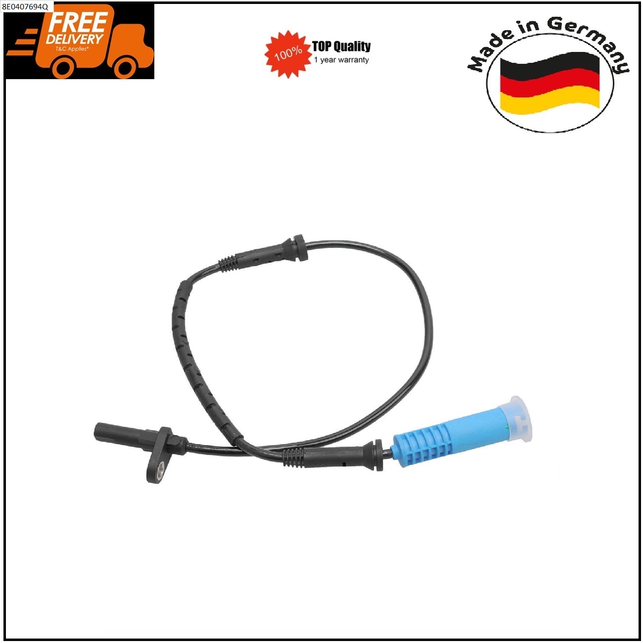 ABS Wheel Speed Sensor for BMW X5 E53 2004-2006 Front Left or Right German Made