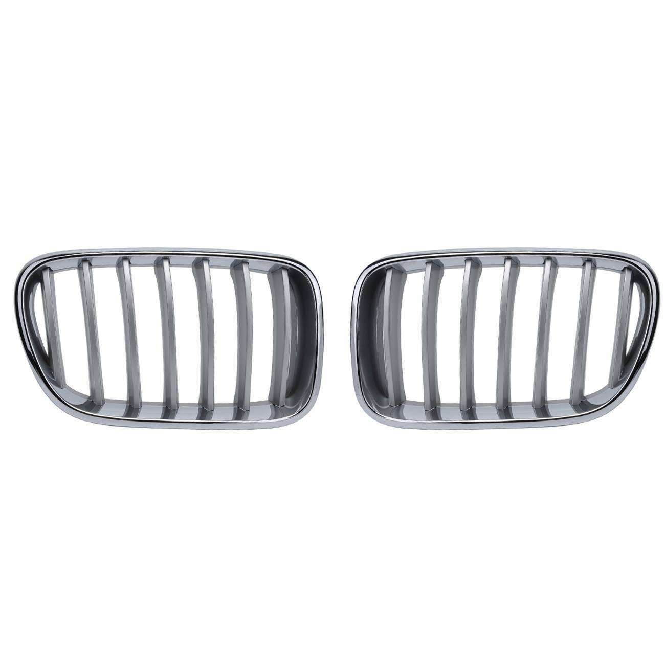 2Pcs Front Left + Right Kidney Grille Kit for BMW F25 X3 xDrive 20i 20d 28i 30d German Made