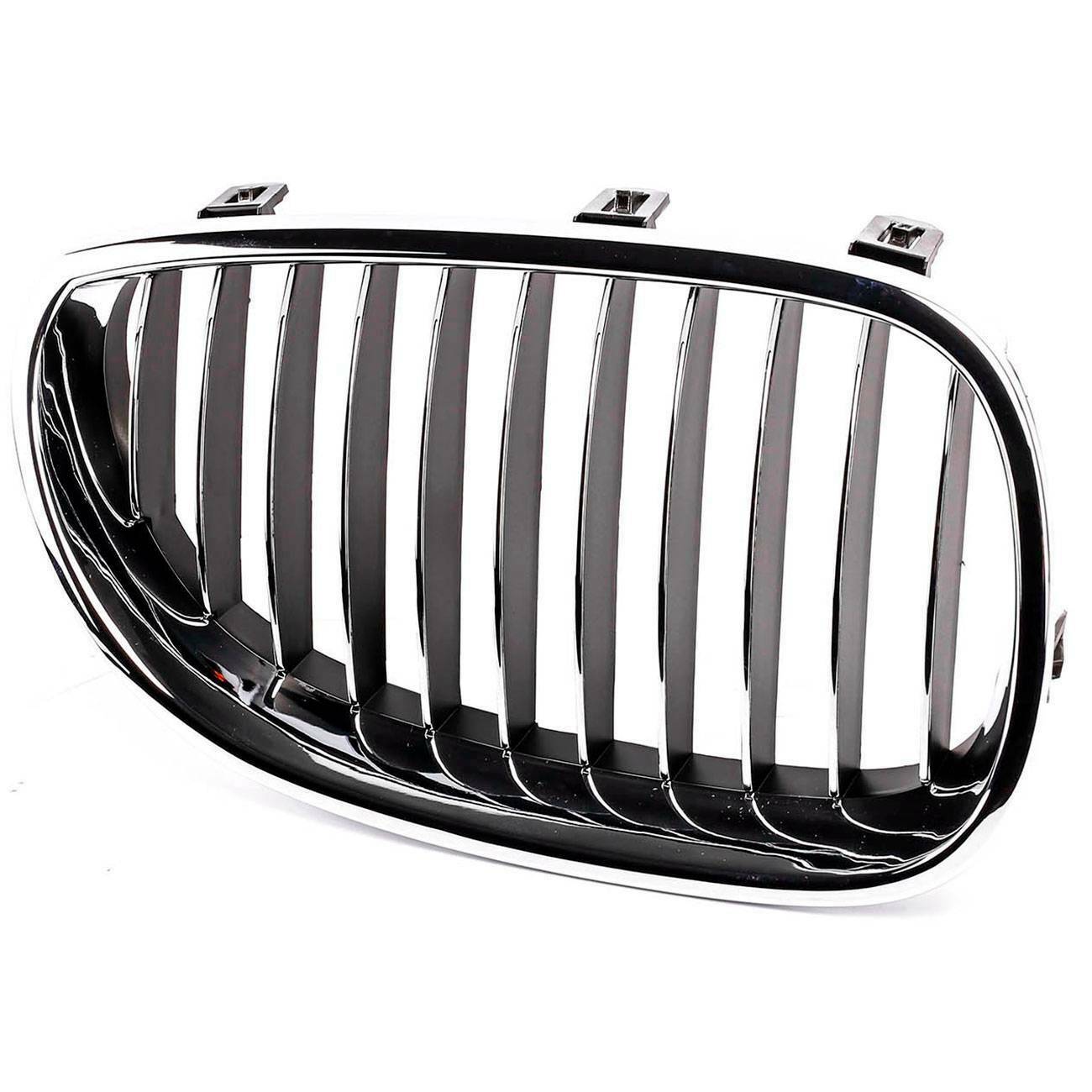 Front Right Kidney Chrome Grille for 01-10 BMW 525i 528i 535i 51137065702 German Made