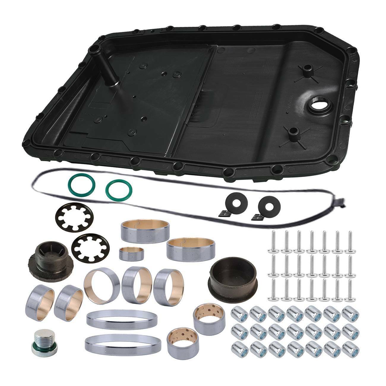 Transmission Oil Pan Filter + Repair Kit + Drain Plug for BMW E83 E85 E90 German Made