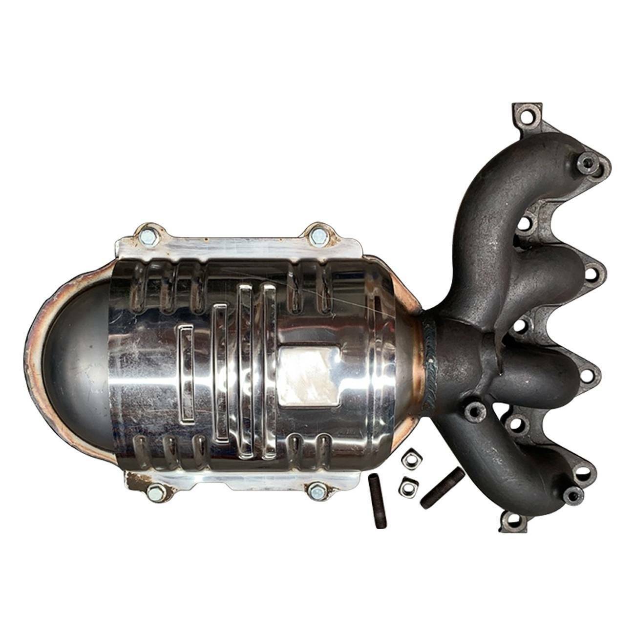 Stainless Steel Exhaust Manifold Catalytic Converter For Hyundai Accent Kia Rio 06-11