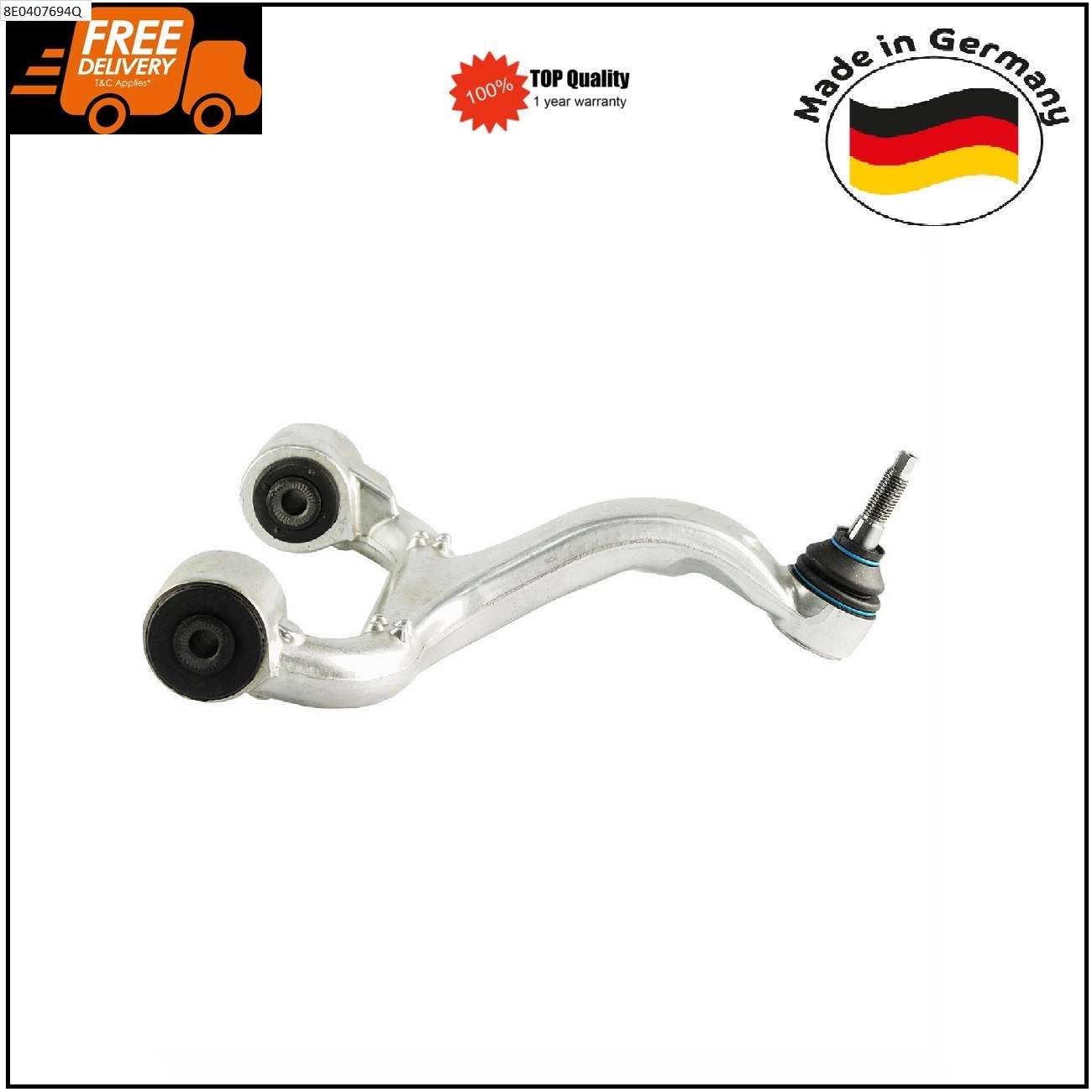 Upper Front Right Control Arm W/ Ball Joint for Mercedes-Benz W163 ML320 ML350 German Made