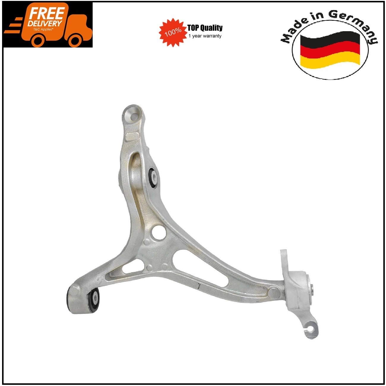 Lower Front Left Control Arm W/ Bushing for Mercedes W164 X164 4-matic German Made