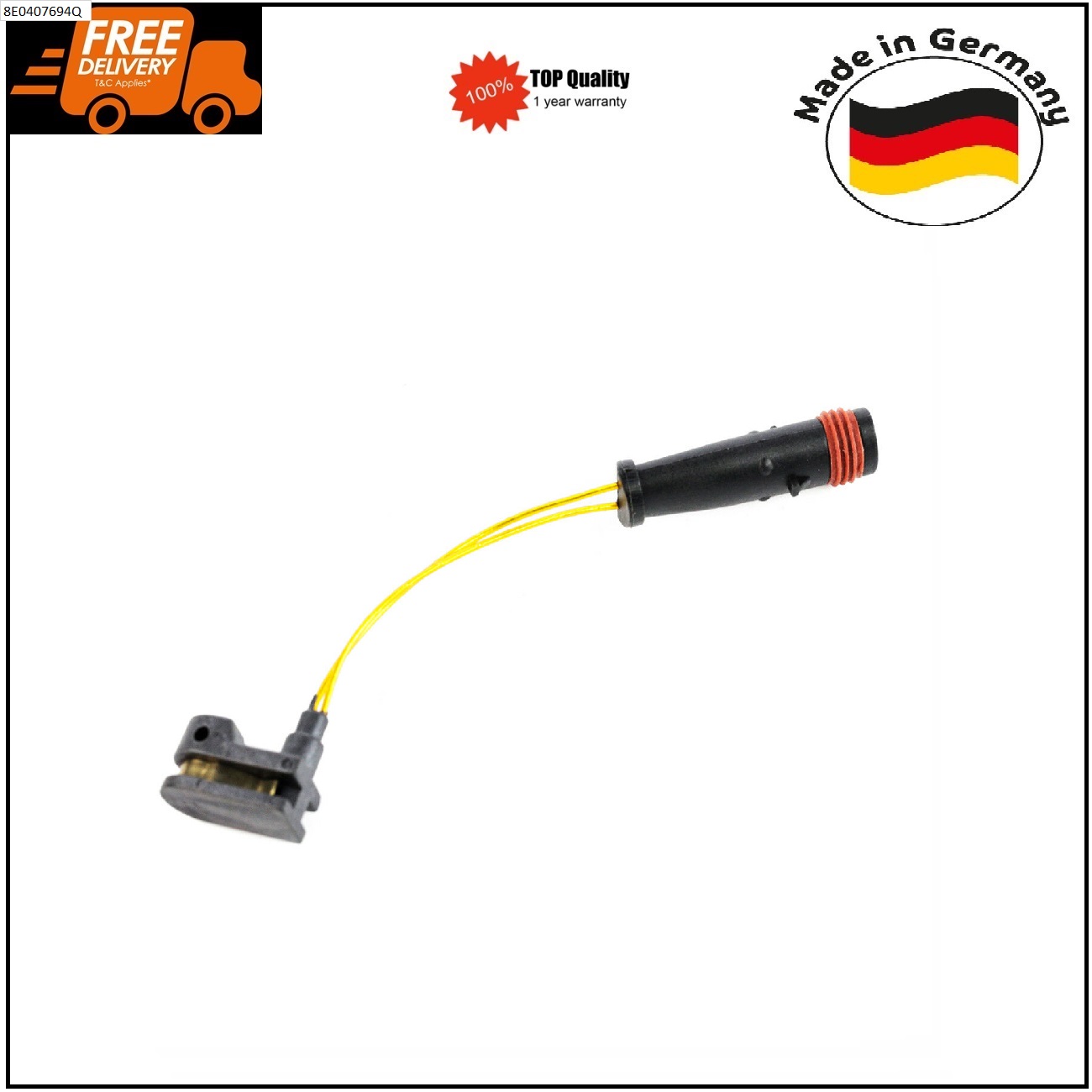 Front / Rear Brake Pad Wear Sensor for Mercedes W164 W166 W251 W463 X164 X166 German Made