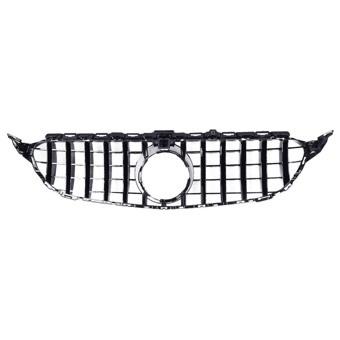 Front Grille Kit for Mercedes W205 S205 C180 C200 C300 W205 C63 AMG 15-18 German Made