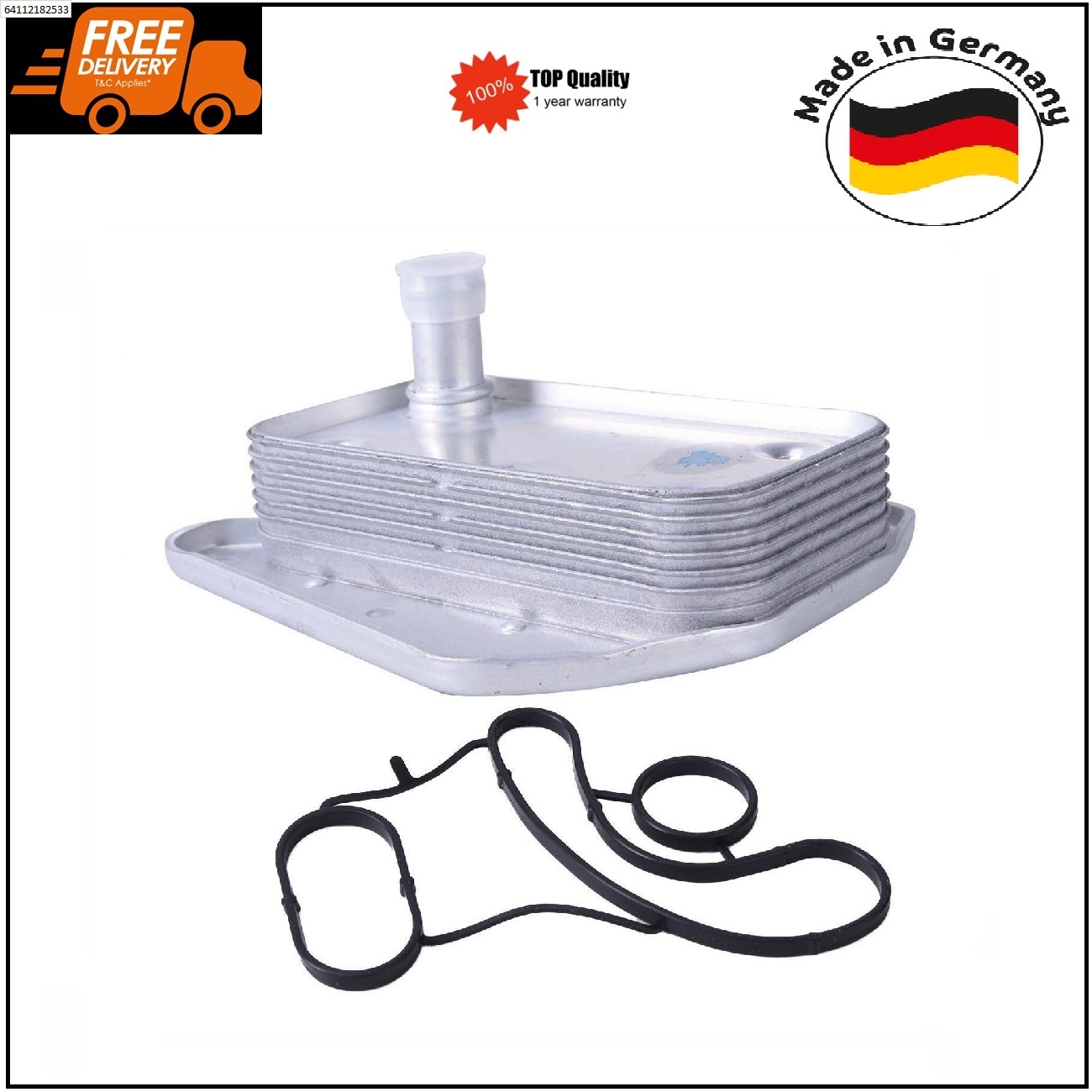 Engine Oil Cooler + Gasket for Mercedes W203 W204 W210 W211 W639 SPRINTER German Made