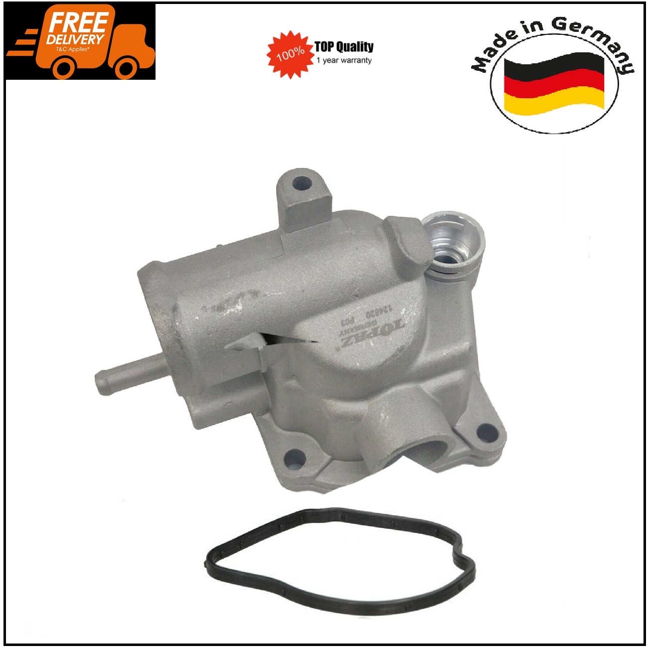 87C Thermostat W/ Gasket for Mercedes W203 S203 CL203 W204 W211 6462000015 German Made