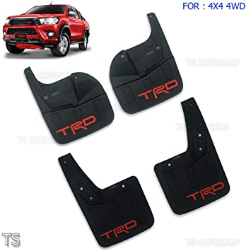 MUDFLAPS  MUDGUARD FITS TOYOTA HILUX TRD SR SR5 NEW 2015-2020 FRONT AND REAR