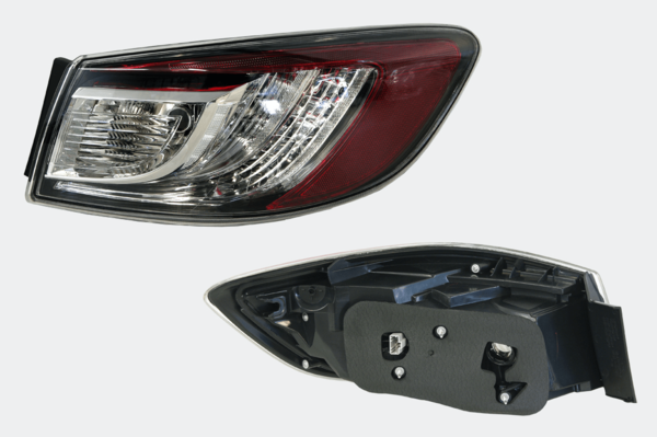 TAIL LIGHT RIGHT HAND SIDE OUTER FOR MAZDA 3 SEDAN SP25 BL 2009-2014