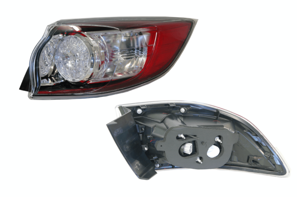 TAIL LIGHT RIGHT HAND SIDE OUTER FOR MAZDA 3 HATCHBACK SP25/MPS 2009-2014