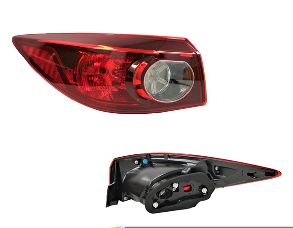 TAIL LIGHT LEFT HAND SIDE OUTER FOR MAZDA 3 BM SEDAN 2014