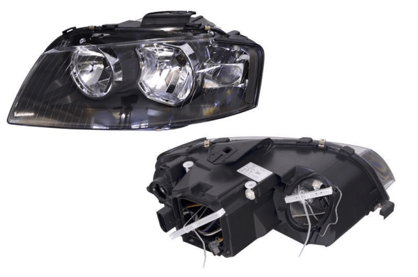 HEADLIGHT LEFT HAND SIDE FOR AUDI A3 8P 2004-2008