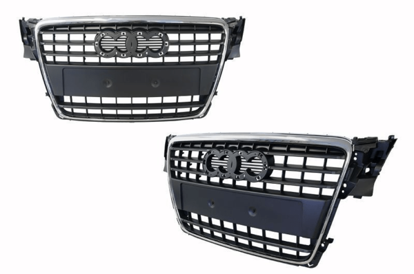 GRILLE FRONT FOR AUDI A4 B8 2008-2012