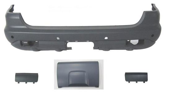 REAR BUMPER BAR COVER FOR MERCEDES BENZ M CLASS W163 2001-2005