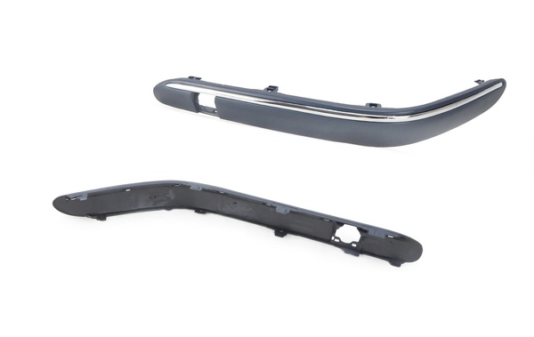 BUMPER BAR MOULD FRONT LEFT FOR MERCEDES BENZ C-CLASS W203 2004-2007