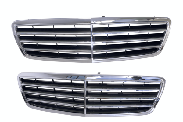 FRONT GRILLE FOR MERCEDES BENZ C-CLASS W203 2004-2007