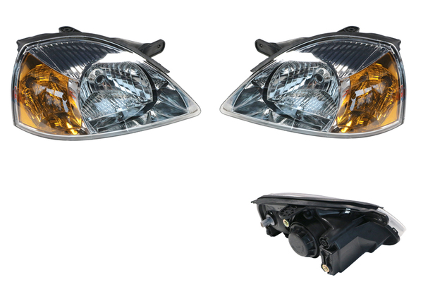 HEADLIGHT SET FOR KIA RIO BC 2003-2005