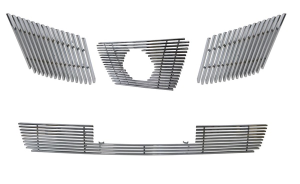 BILLET GRILLE 4PCS SET FOR NISSAN NAVARA D40 2005-2010