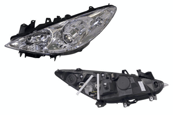 HEADLIGHT LEFT HAND SIDE FOR PEUGEOT 307 2005-2007