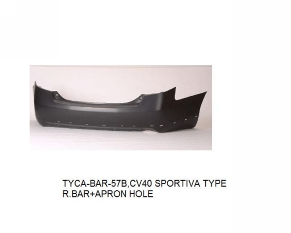 REAR BUMPER BAR COVER FOR TOYOTA CAMRY CV40 2006-2009