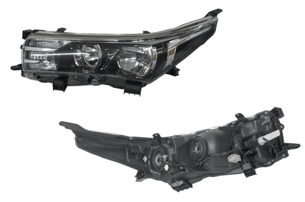 HEADLIGHT LEFT HAND SIDE FOR TOYOTA COROLLA ZRE172 SEDAN 2013-2016