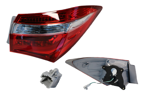 TAIL LIGHT OUTER RIGHT HAND SIDE FOR TOYOTA COROLLA ZRE172 SEDAN 2013-2016