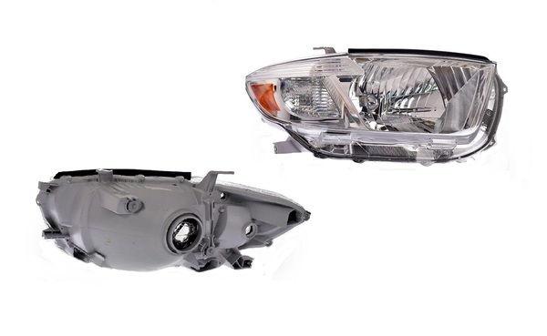 HEADLIGHT RIGHT HAND SIDE FOR TOYOTA KLUGER GSU40 SERIES 1 2007-2010