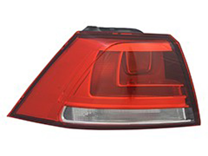 OUTER TAIL LIGHT LEFT HAND SIDE FOR VOLKSWAGEN GOLF MK7 2013-ONWARDS