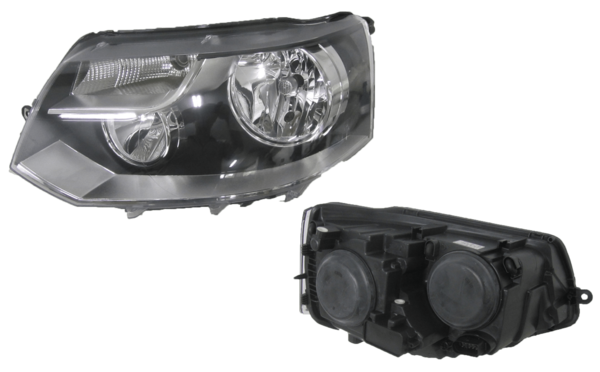 HEADLIGHT LEFT HAND SIDE FOR VOLKSWAGEN TRANSPORTER T5 2011-2015