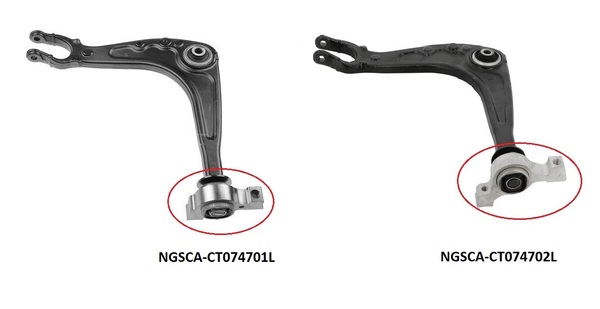 FRONT LOWER CONTROL ARM LEFT HAND SIDE FOR CITREON C6 2006-2012