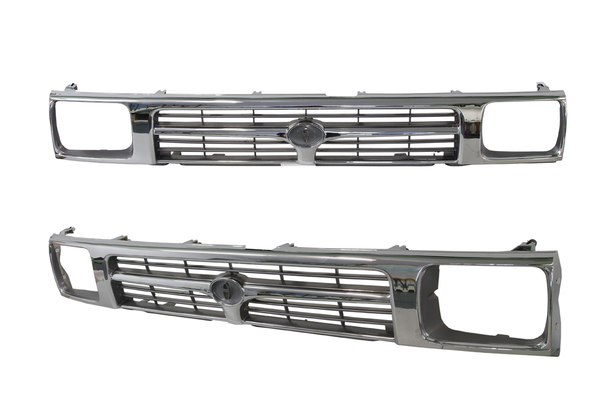GRILLE CHROMED/GREY FOR TOYOTA HILUX RN85 2WD 1994-1997