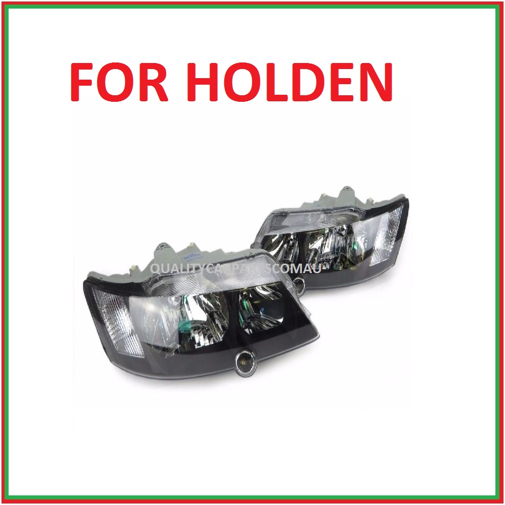 Headlights pair for Holden Commodore VY SS SV8 02-04