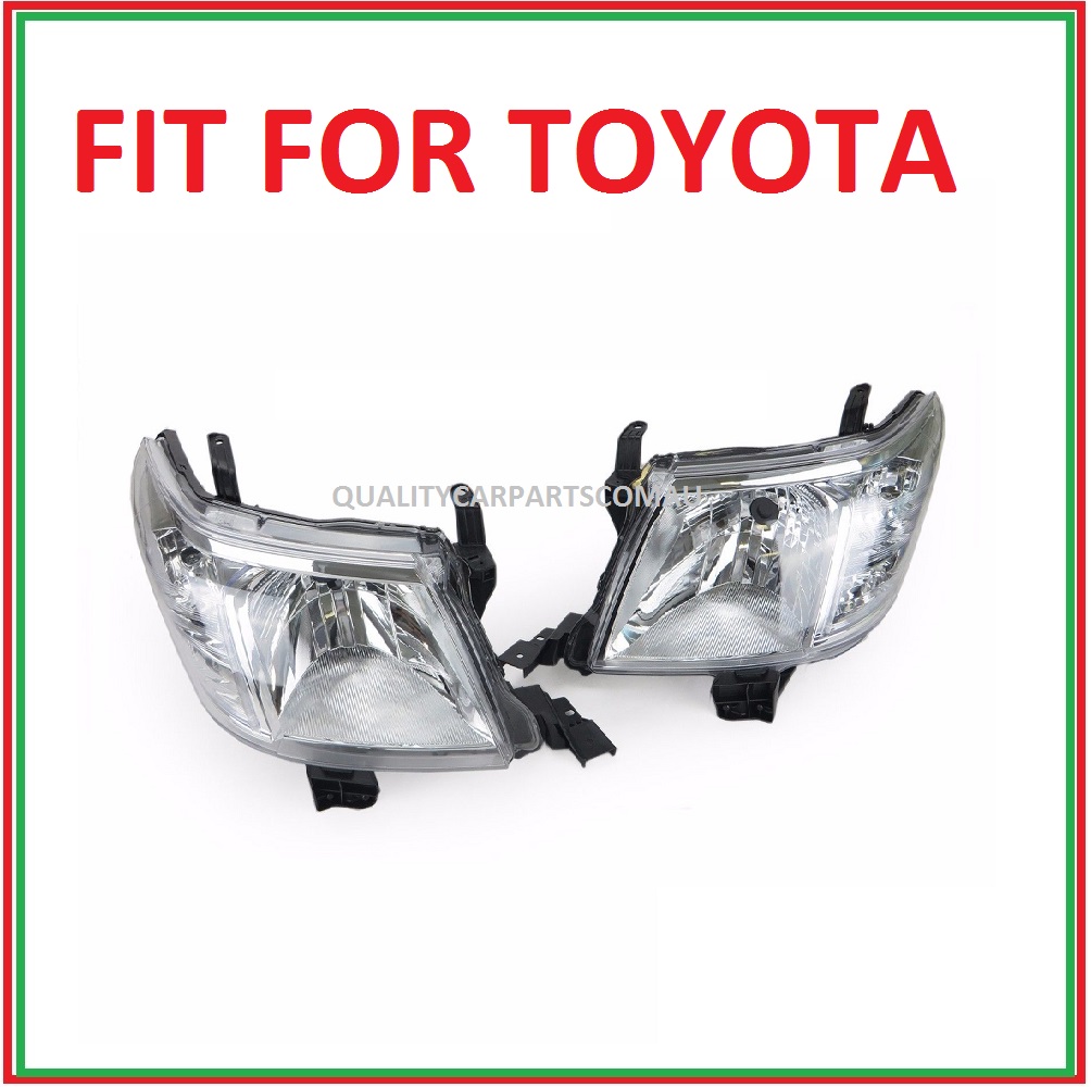 Headlights Left and right sides (pair) 2011-2015 for Toyota hilux