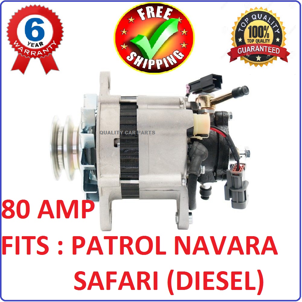 Alternator with Pump for Nissan Navara D22 Series engine TD27 2.7L diesel 1997-2