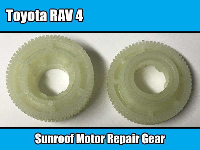 Sunroof Motor Repair Gear For Toyota RAV 4 Window Replacement White Plastic